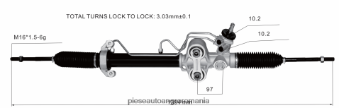 2N668F2695 Piese Auto Iasi | cremalieră servodirecție 19330567 19133646 19207492 p15851001 CHEVROLET