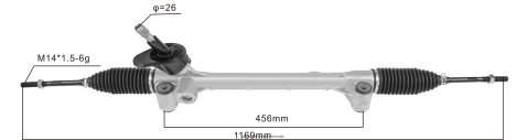 2N668F2701 Piese Auto Angro România | cremalieră servodirecție 26257889 CHEVROLET