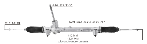 2N668F2794 Piese Auto Bucuresti | cremalieră servodirecție 77367810 68263318aa 52060738 52060739 51967456 52076430 52113668 52005180 51936135 521528028 DODGE/CHRYSLER