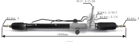 2N668F2523 Piese Auto Arges | cremalieră servodirecție 53601-s84-g04 53601-s84-a03 HONDA