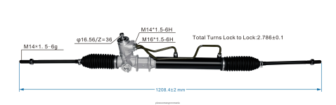 2N668F2731 Piese Auto Angro România | cremalieră servodirecție 57700-29100 HYUNDAI/KIA