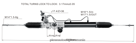 2N668F2607 Piese Auto Timisoara | cremalieră servodirecție 8-97943521-0 ISUZU
