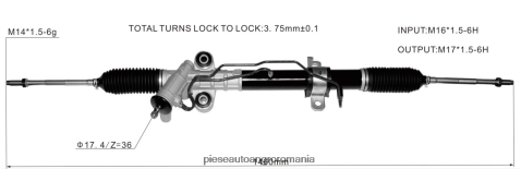 2N668F2611 Piese Auto Angro România | cremalieră servodirecție 8-98394876-4 ISUZU