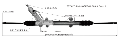 2N668F2431 Piese Auto Angro România | cremalieră servodirecție 9044600300 MERCEDES-BENZ/BMW