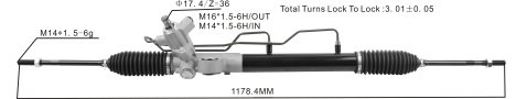 2N668F2578 Magazin De Piese Auto Angro | cremalieră servodirecție 49001-5m406 49001-5m407 49001-bn013 NISSAN