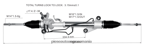 2N668F2473 Piese Auto Arges | cremalieră servodirecție 44200-13021 44250-02170 TOYOTA