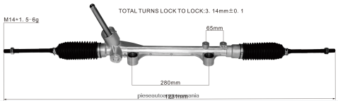 2N668F2678 Magazin De Piese Auto Angro | cremalieră servodirecție j7bc-3a500-jb 3l547-b562aa 1908702 FORD