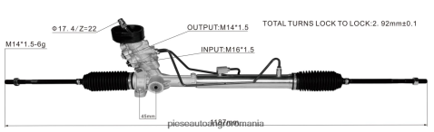 2N668F2423 Piese Auto Arges | cremalieră servodirecție 6r1423055bx VOLKSWAGEN
