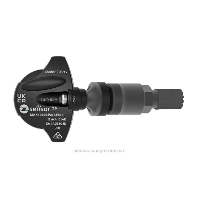 Piese Auto Arges | holden oe senzor tpms de schimb - oe p/n 95712232, 13598773 frecvență 433mhz 2HDV1391 tija supapei metalice - gri închis